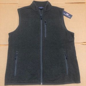 Mens Small Vineyard Vines Fleece Vest